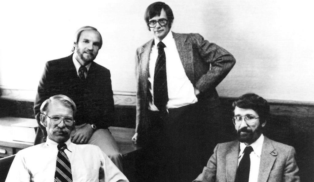 PERC’s founding members: John Baden, Terry Anderson, PJ Hill, and Richard Stroup