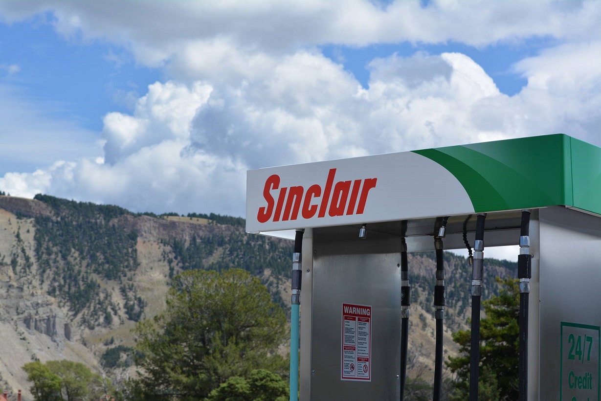 Mammoth Service Station in Yellowstone National Park